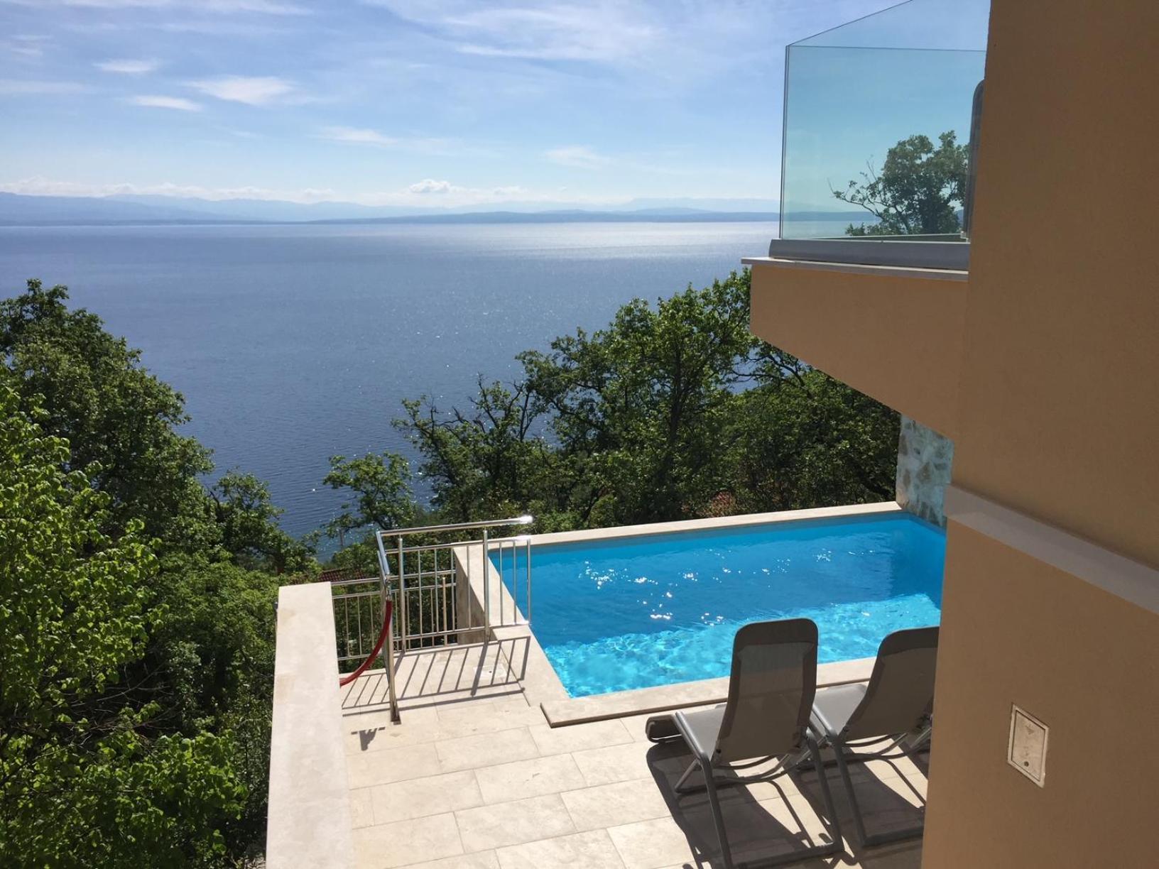 Villa Sabine Apartment Losinj Medveja Eksteriør bilde